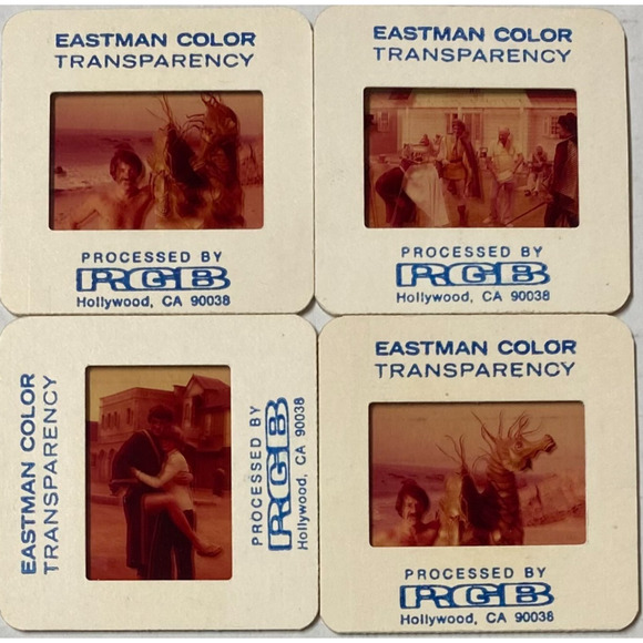 Vintage 1977 Man From Atlantis Actor Patrick Duffy 35mm SLIDE Lot Dallas 13B - Picture 1 of 4